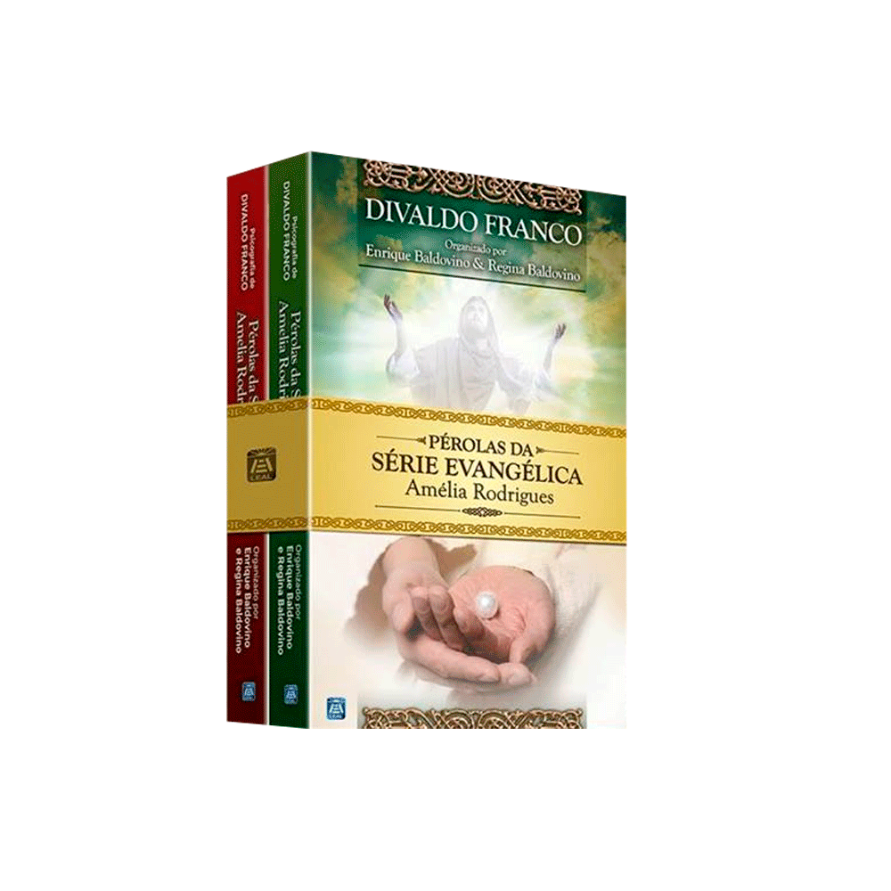 Pérolas Da Série Evangélica Amélia Rodrigues [kit Vols. 1 E 2]