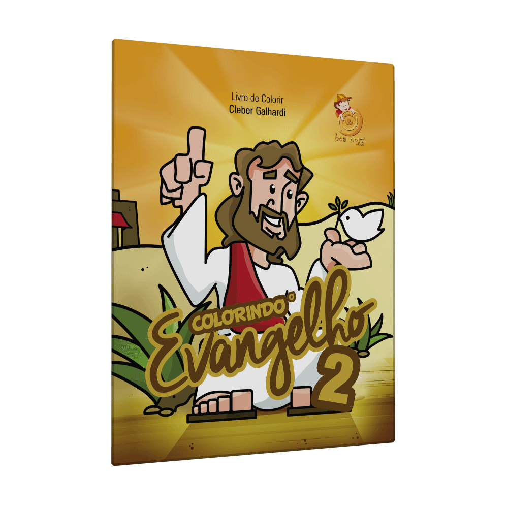 Colorindo O Evangelho - Livro De Colorir - Vol. 2